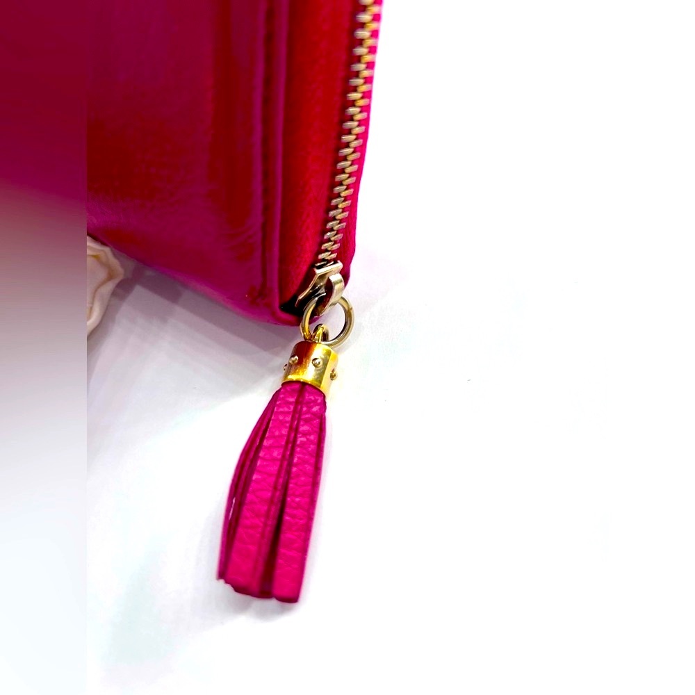 Gucci Pink Leather Soho Interlocking GG Logo Zip Around Wallet w/COA - Picture 10 of 17